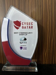 CYSEC Award 2024 - Best Cybersecurity Startup in Qatar 2024 - UTI Cybersecurity Cloud and IT LLC