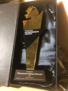 Award for Mohammed Ishtiaq Hussain