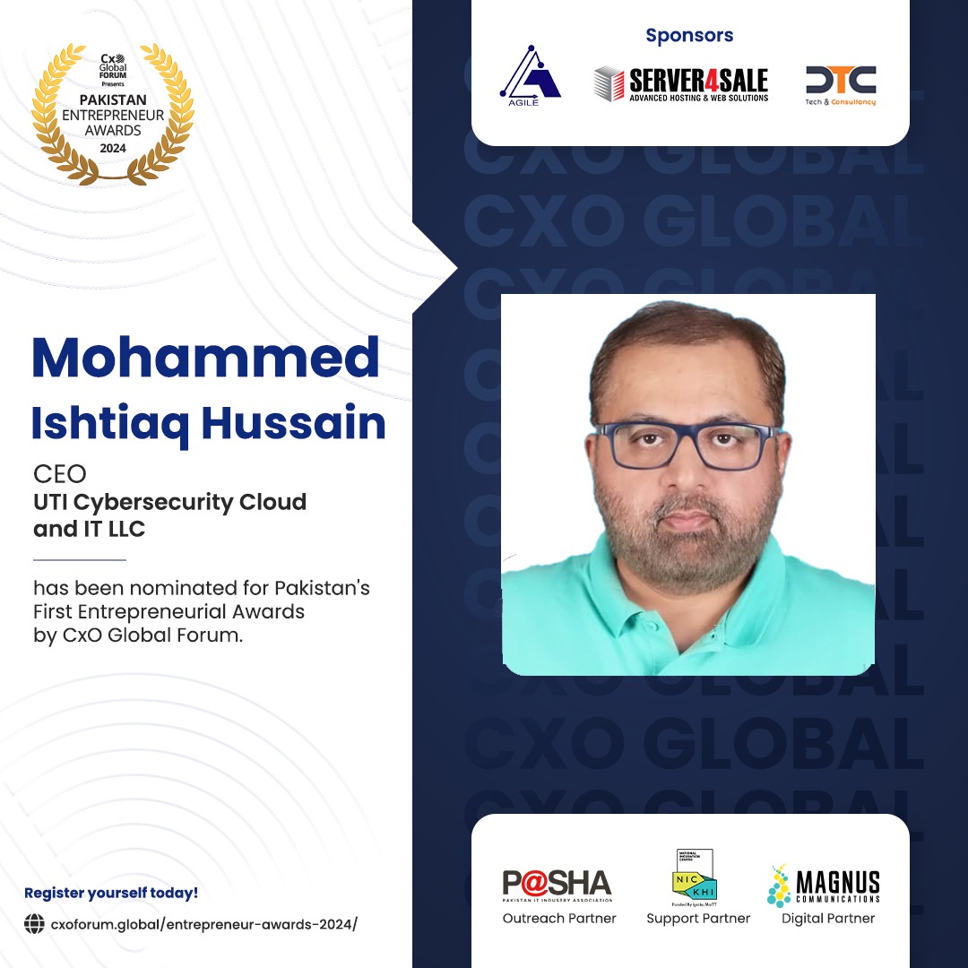 Pakistan's First Entrepreneur Awards - Mohammed Ishtiaq Hussain